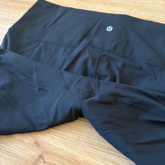 Lululemon Athletic Wunder Under HR Tight Yoga Pants 28” Black Women’s Size 18 - Picture 6 of 10